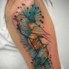 Tattoos - Birds and memories - 123618